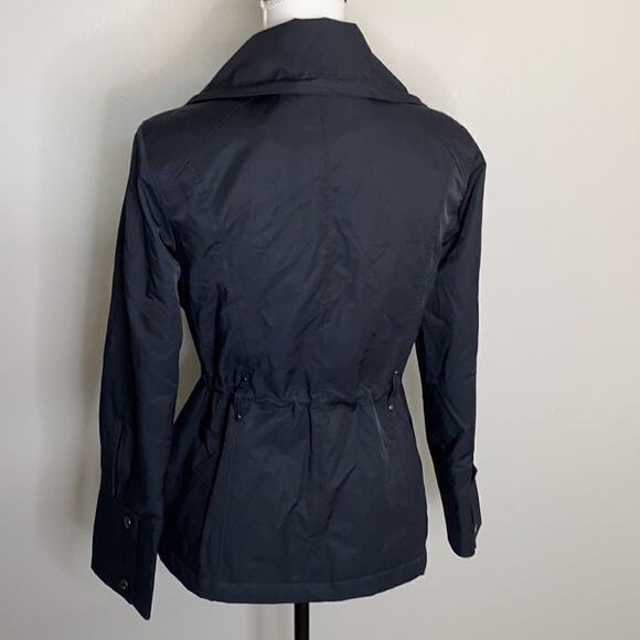 Gallery Petite S Water Resistant Mid Weight Jacket Black Rain Jacket. - Picture 3 of 16